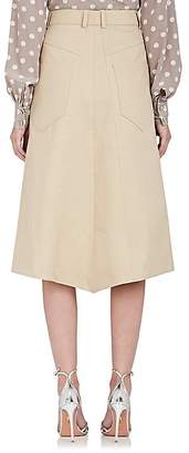 Nina Ricci Women's Cotton Twill A-Line Skirt