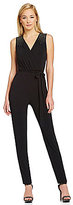 Thumbnail for your product : Calvin Klein Jeweled-Shoulder Jumpsuit