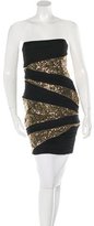 Thumbnail for your product : Robert Rodriguez Silk Sequin-Embellished Tunic