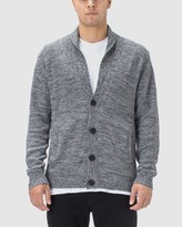 Thumbnail for your product : Zanerobe Men's Grey Cardigans - Twisted Harlem Cardigan - Size M at The Iconic