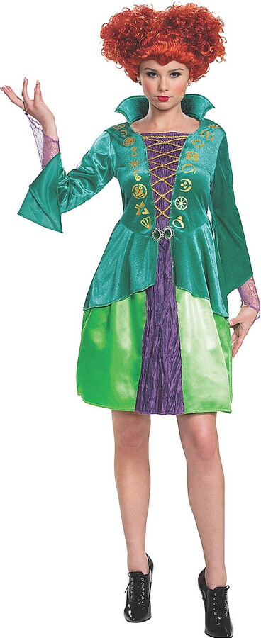 Disguise Womens Disney Hocus Pocus Winifred Sanderson Costume – Small