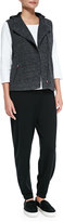 Thumbnail for your product : Eileen Fisher Slouchy Drawstring-Waist Ankle Pants