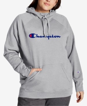 gray champion hoodie womens
