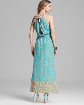 Thumbnail for your product : Alice & Trixie Maxi Dress - Jillian Sleeveless Halter Print