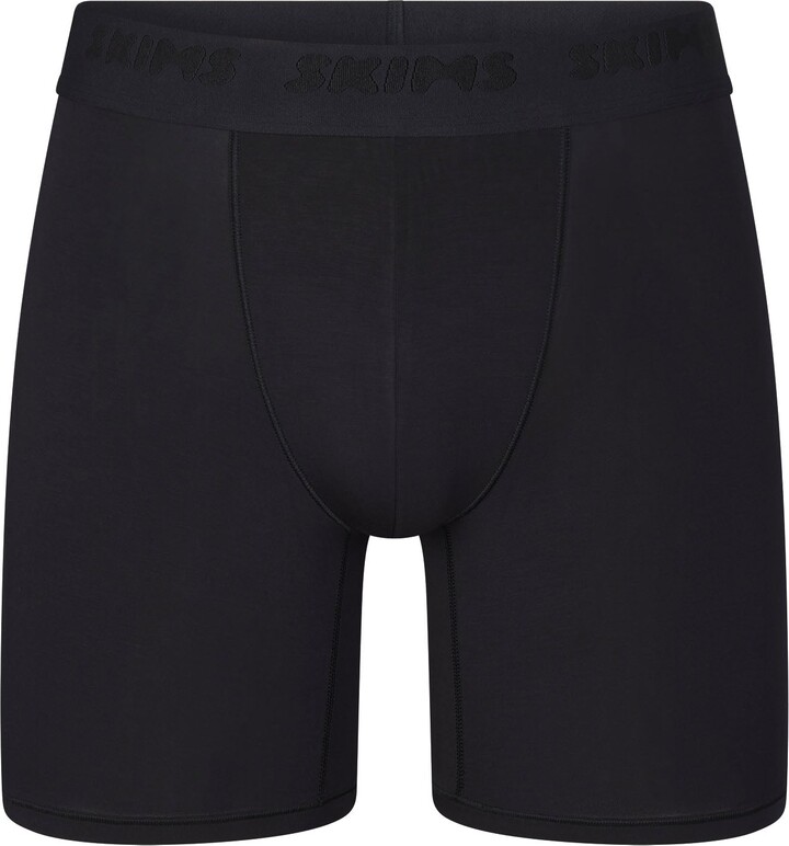 SKIMS Cotton Ribbed Boxer Shorts - ShopStyle Lingerie