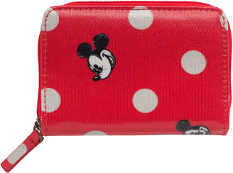 Cath Kidston Mickey and Friends Button Spot Pocket Purse