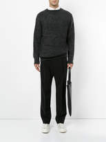 Thumbnail for your product : H Beauty&Youth textured crew neck sweater