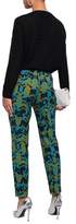 Thumbnail for your product : M Missoni Printed Twill Tapered Pants
