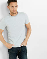 Thumbnail for your product : Express Space Dyed Slub Knit Flex Stretch Crew Neck Tee