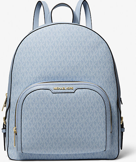 michael kors blue backpack