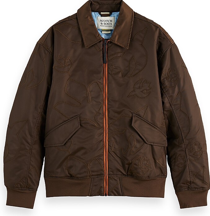 Scotch Soda Aviator Bomber Jacket ShopStyle