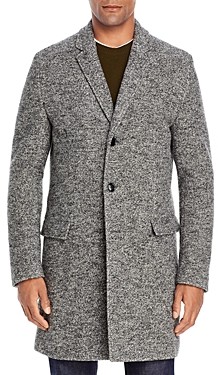 HUGO BOSS Migor Regular Fit Wool-Blend Two-Button Coat - ShopStyle