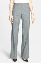 Thumbnail for your product : Santorelli Straight Leg Stretch Wool Suiting Pants