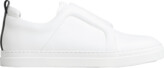 Thumbnail for your product : Pierre Hardy Leather Laceless Slip-On Sneakers
