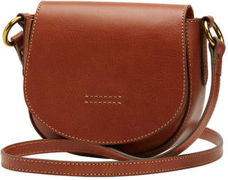 Frye Women's Harness Small Saddle Bag - Rust Leather Small Handbags