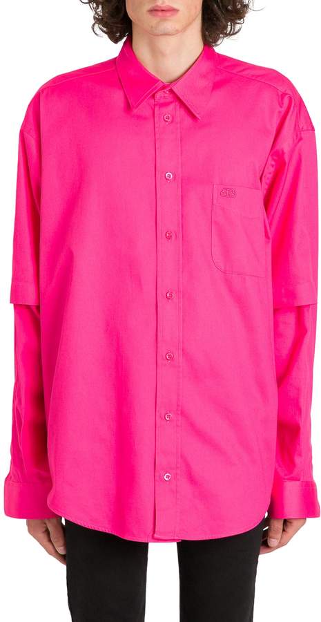 Balenciaga Double Sleeve Shirt - ShopStyle