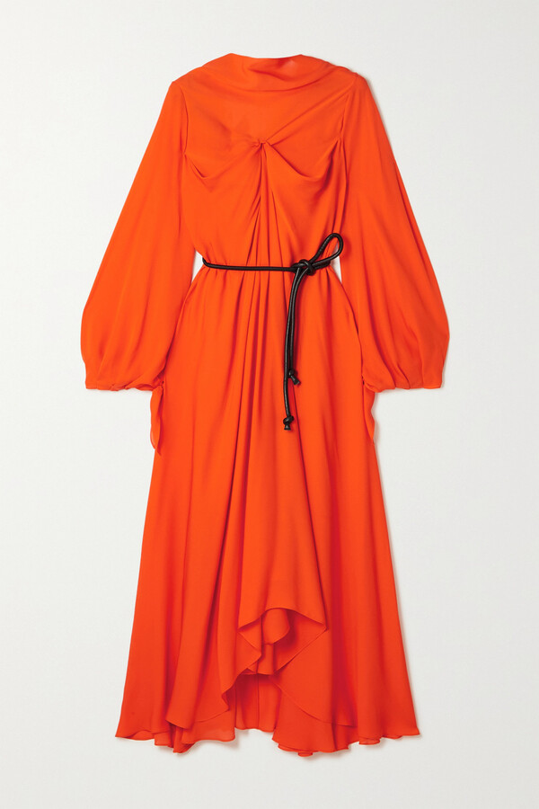 日本最大級 ローラン ムレ ROLAND MOURET レディース ワンピース ワンピース・ドレス Long Dresses Orange 日本最大級