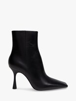Thumbnail for your product : MANGO Leather Square Toe Ankle Boots