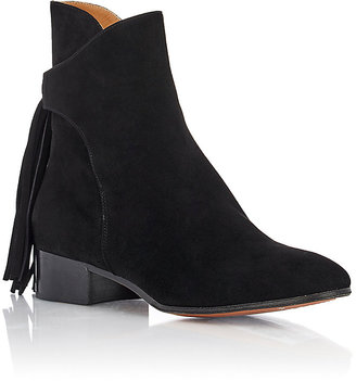 Chloé Women's Tasseled Suede Ankle Boots
