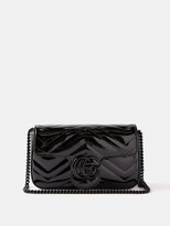 Thumbnail for your product : Gucci GG Marmont Super Mini Leather Cross-body Bag