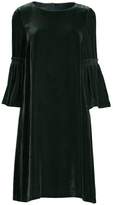 Thumbnail for your product : Lafayette 148 New York Roslin Velvet Bell Sleeve Shift Dress