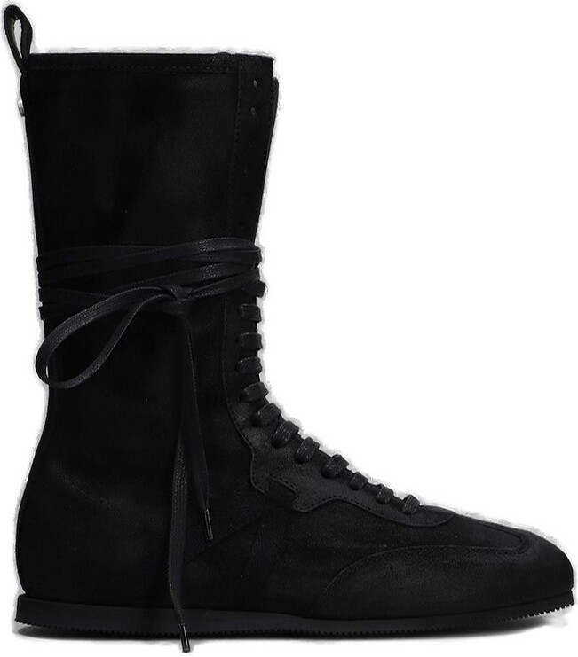 Ann Demeulemeester Lace-Up Boots