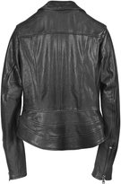Thumbnail for your product : Forzieri Black Leather Motocycle Jacket