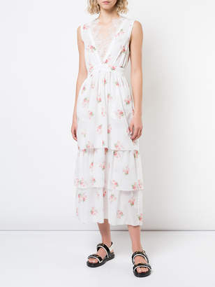 Brock Collection layered floral dress