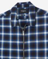 Thumbnail for your product : The Kooples Zipped red and black mens cotton check shirt