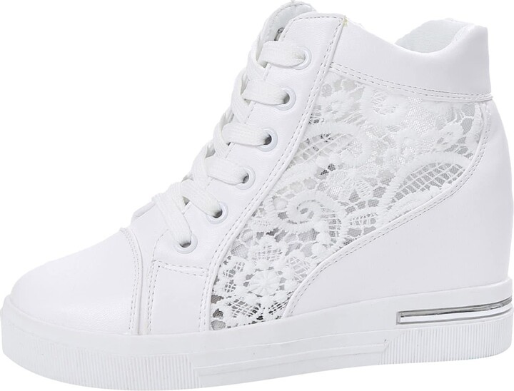 High Heel Wedge Sneakers | Shop The Largest Collection | ShopStyle UK