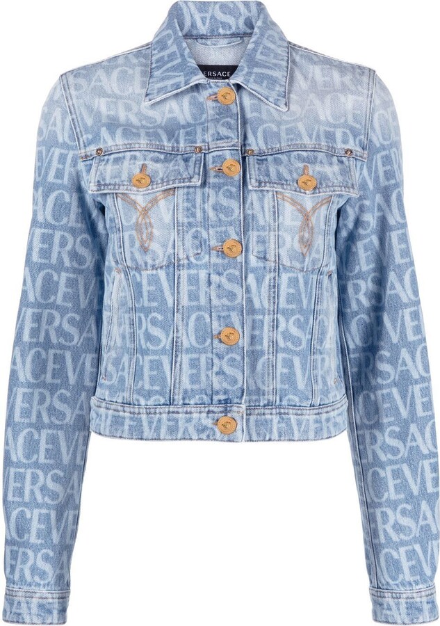 versace mens denim jacket