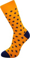 Thumbnail for your product : Slopes & Town Men's Yellow / Orange / Blue Gift Box Bamboo Socks Orange&Yellow