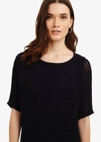 Thumbnail for your product : Phase Eight Lori Ladder Stitch Tape Knit Top