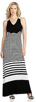 Thumbnail for your product : Chaus Sleeveless Stripe Loop Maxi Dress