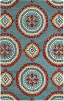 Thumbnail for your product : Leon Hand-tufted de Turquoise Rug (2' x 3')