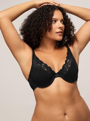 AND/OR Wren Lace Full Support Underwired Plunge Bra - ShopStyle