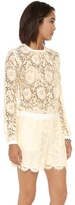 Thumbnail for your product : MSGM Lace Short Jumpsuit