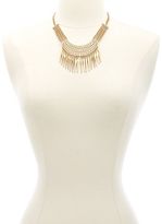 Thumbnail for your product : Charlotte Russe Spiky Fringe Collar Necklace