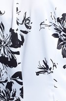 Thumbnail for your product : Alex Evenings Floral Print Side Closure Blouse (Plus Size)