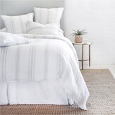 Thumbnail for your product : Pom Pom at Home Jackson Stripe Linen Duvet Cover