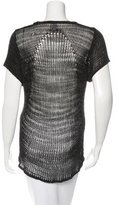 Thumbnail for your product : Helmut Lang Short Sleeve Knit Top