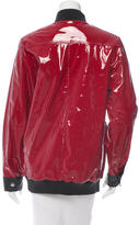 Thumbnail for your product : Anthony Vaccarello Leather Teddy Jacket w/ Tags
