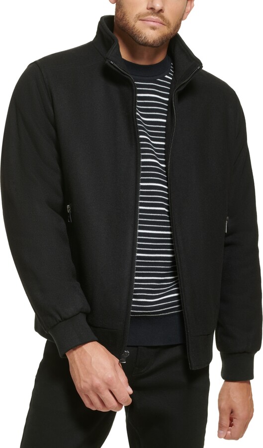 Calvin Klein Wool Coat Men | ShopStyle