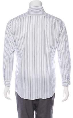 Saint Laurent Striped Button-Up Shirt