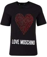 Thumbnail for your product : Love Moschino Sparkle Heart Logo T-shirt