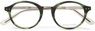 Bottega Veneta Round-Frame Acetate Optical Glasses