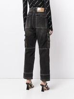 Thumbnail for your product : Ground Zero High-Waisted Straight Jeans