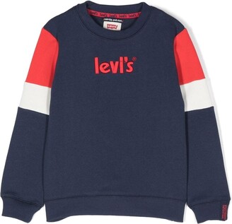 Levi's Logo-Embroidered Sweatshirt