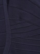 Thumbnail for your product : Herve Leger Basics Cocktail V-Neck Bandage Dress