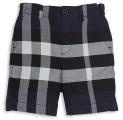 Burberry Baby's & Toddler Boy's Military Check Cotton Chino Shorts